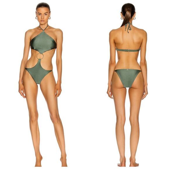 NWT CULT GAIA Serena Swim One Piece Size Large - Picture 1 of 8